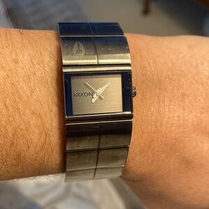 Nixon Brick House “The Cougar” Gunmetal Womens Watch